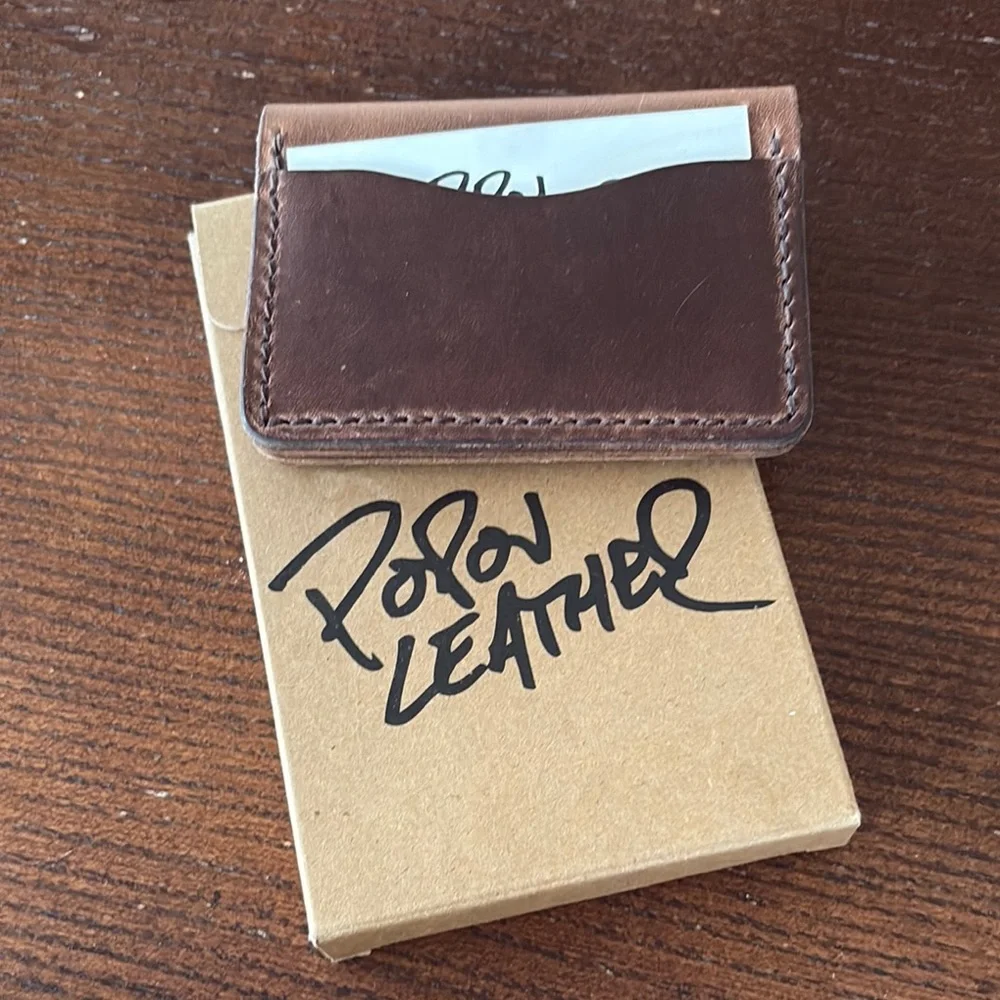 New 5 card wallet by Popon Leather